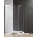 quadrant shower enclosure nga adunay usa ka panel sa pultahan
